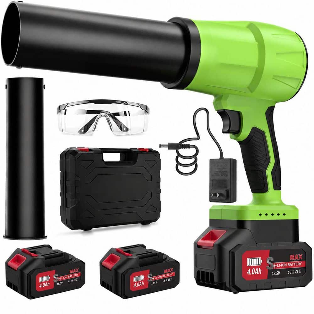 Cordless Brushless Leaf Collecting Tool Leaf Blower 980,000RPM with Adjustable Wind Power, 2 Batteries, Charger price history on PriceWatchPro