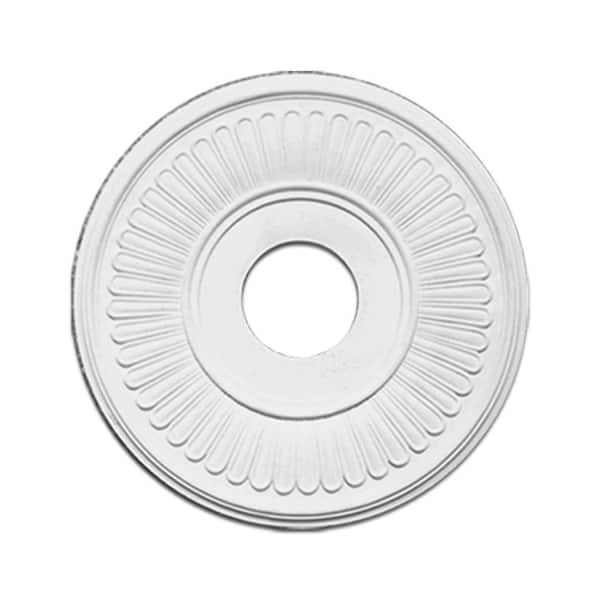 American Pro Decor 3/4 in. x 15-3/4 in. Plain Polyurethane Medallion