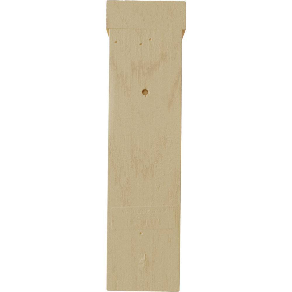 Maple Wood Traditional Shelf Bracket 8.75" x 8.25"
