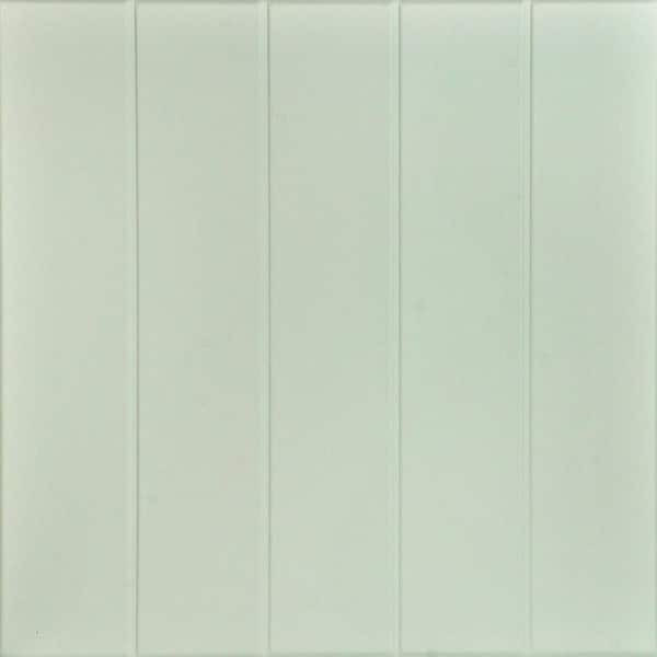 Decorative board, Stucco Lime chalk white, 0F259M02
