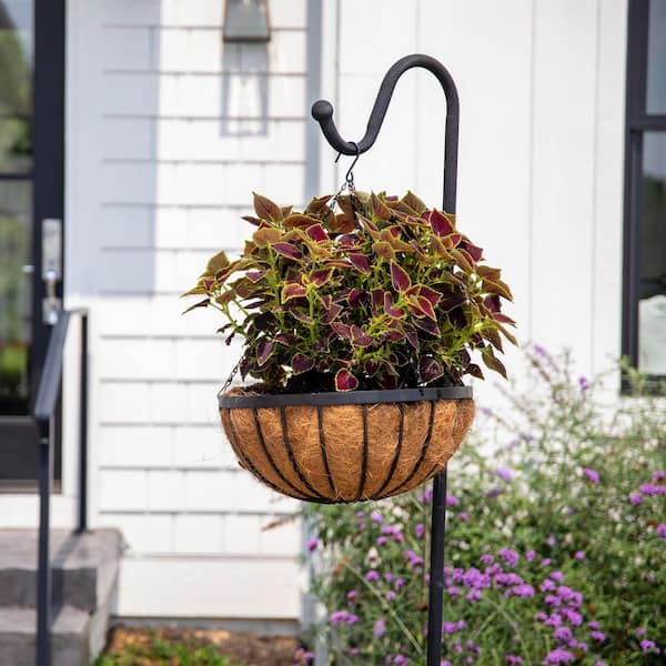 90 in. The Beast Steel Shepherd Hook 84628 - The Home Depot