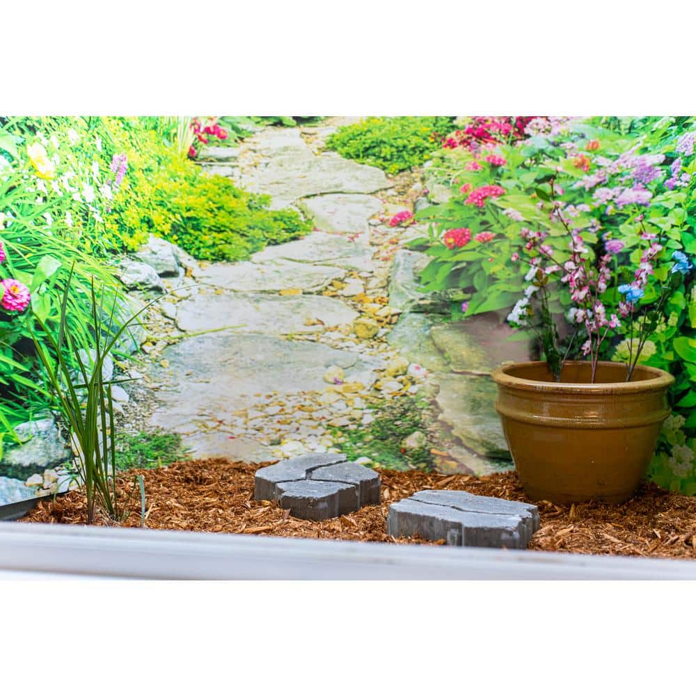 Country Landscape 3D Self-Adhesive Window Well Mural
