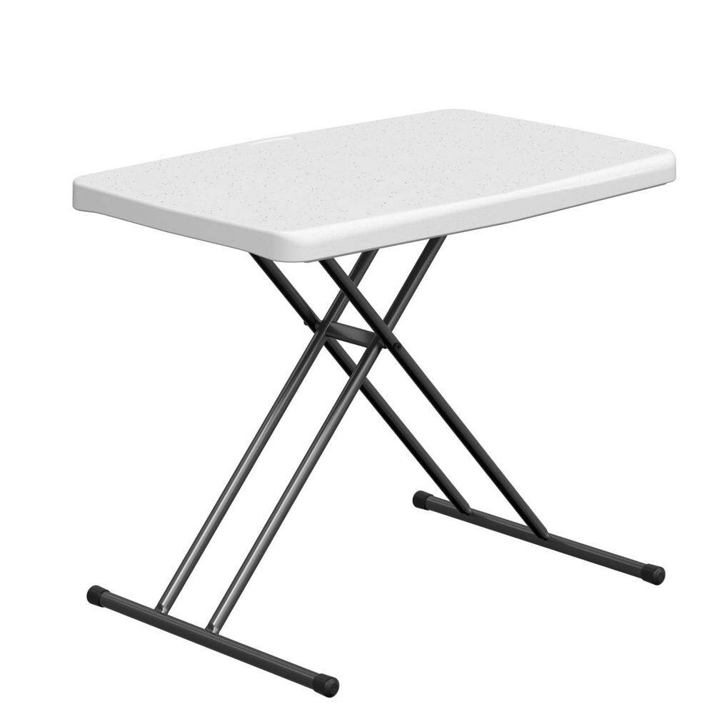 Folding Table 30 in. Small Desk Adjustable Height Utility Foldable Table price history on PriceWatchPro