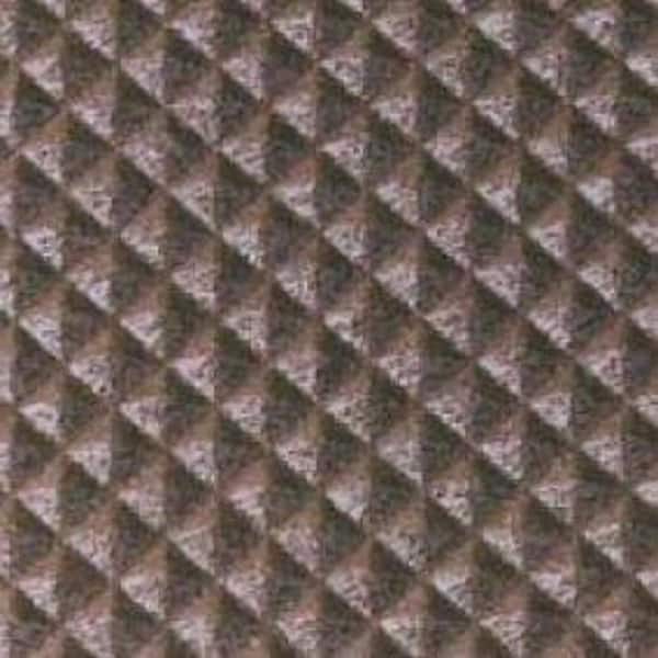 DIAMONDTRED 0.5625 in. D x 98.5 in. W x 98.4 in. L Anti-Slip Insert PVC Rich Brown Molding and Transition Trim