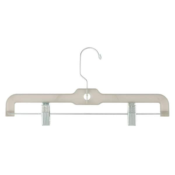 Honey-Can-Do Tinted Skirt and Pant Hanger in Gray (80-Pack)