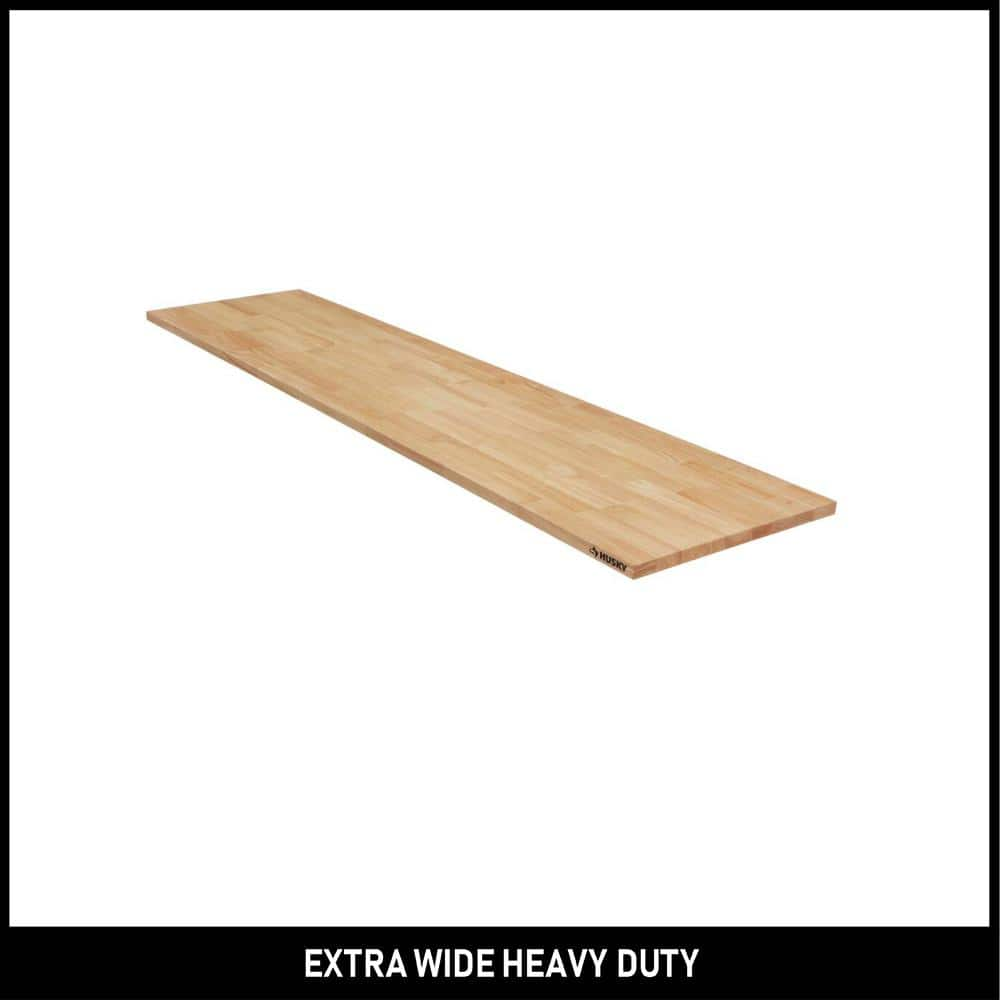 Reviews For Husky 96 In. W X 23 In. D Wood Work Surface For Extra Wide ...