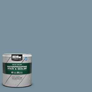 1 qt. #SC-113 Gettysburg Solid Color Waterproofing Exterior Wood Stain and Sealer