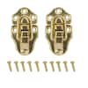 2-3/4 in. x 1-1/2 in. Bright Brass Chest Latches