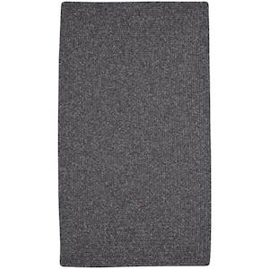 Candor Concentric Grey 2 ft. x 8 ft. Area Rug