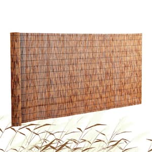 Reed Fence Backyard Landscaping Privacy Blind Fencing Screen 16.4 ft. x 4 ft., Decorative Fence for Backyard Garden