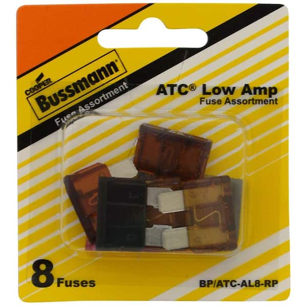 Cooper Bussmann 4Amp Low Profile ATC Fuse Assortment BP/ATCAL8RP