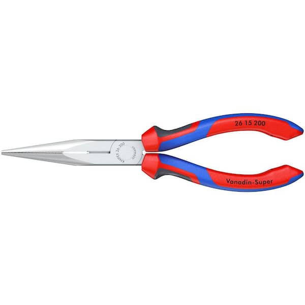 8 in. Long Nose Pliers with Cutter