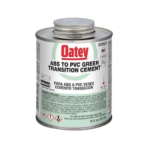 16 oz. Green Transition ABS to PVC Cement