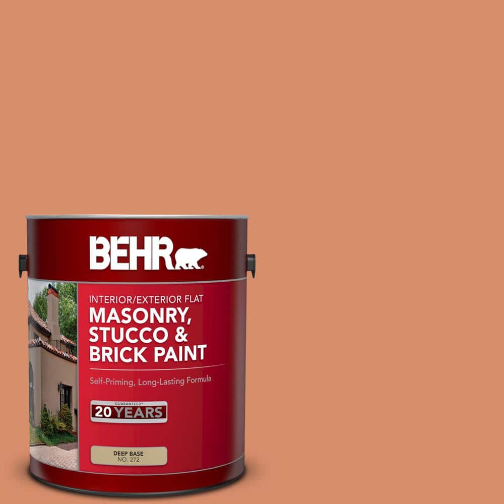 1 gal. #MQ4-38 Balcony Sunset Flat Masonry, Stucco and Brick Interior/Exter