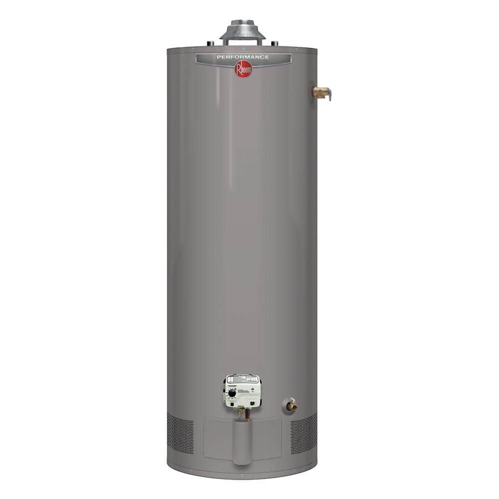 Rheem Performance 29 Gal. Tall 32,000 BTU Natural Gas Water Heater with 6-Year Warranty