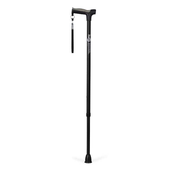 Hugo Mobility Adjustable Derby Handle Cane with Reflective Strap