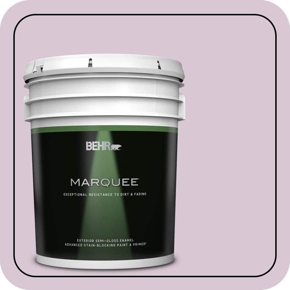 5 gal. #S110-2 Orchid Haze Semi-Gloss Enamel Exterior Paint & Primer product image for price tracking