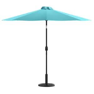 Market 9 ft. Patio Umbrella in Teal