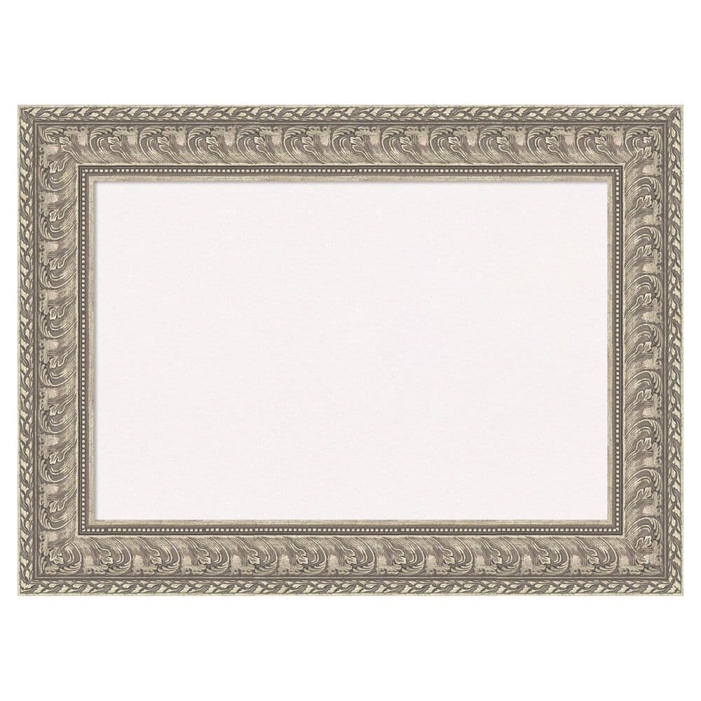 Sydney Silver 31 in. x 23 in. Poly Framed White Cork Memo Board price history on PriceWatchPro