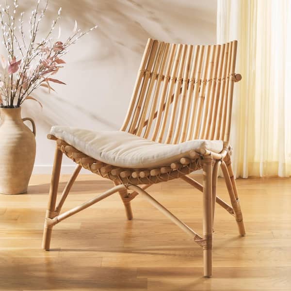 SAFAVIEH Eisley Natural Arm Chair ACH6527A