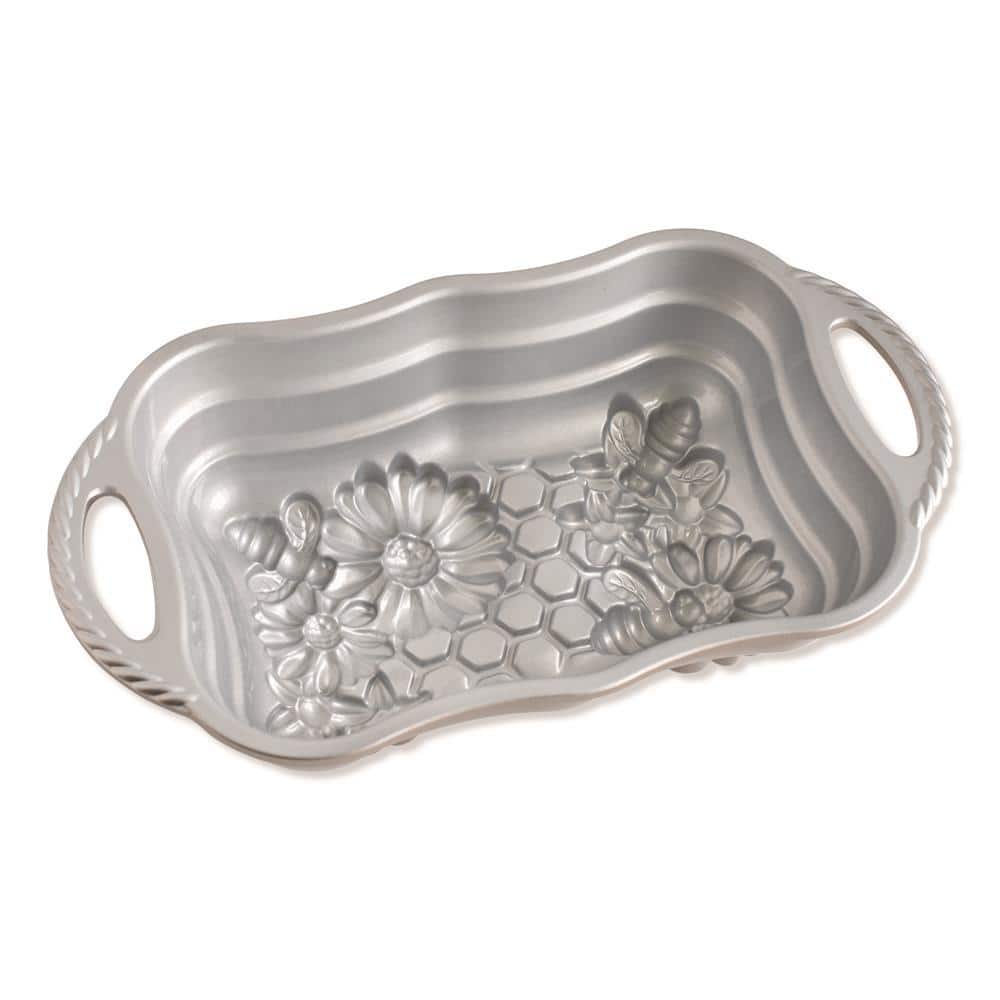 Gold Honeycomb Non-stick Aluminum Loaf Pan