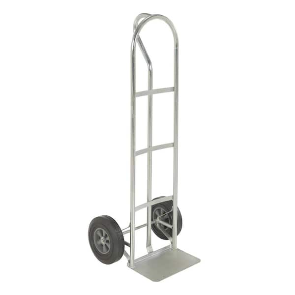 Vestil Steel P-Handle Truck 500 lbs. Hard Rubber