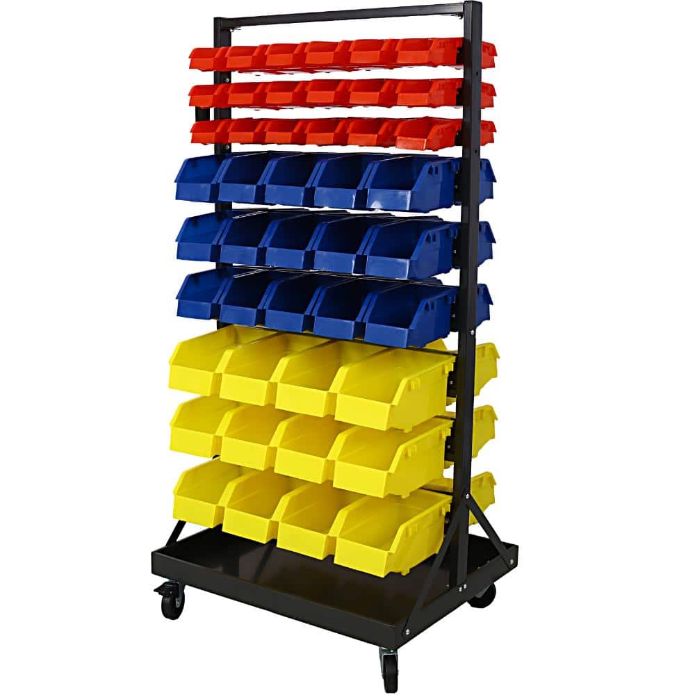 90- Bin Shelving with Locking Wheels, Shop/Garage/Home price history on PriceWatchPro