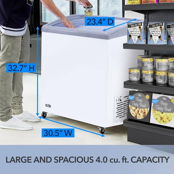 冷凍PL40 H60 ADL80 SM30 M20 L20 4L20 Whynter 30.5 in. 4 cu. ft. Manual Defrost PROTECH Commercial Ice