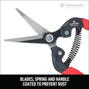 1.75 in. Tempered Steel Long Curved Snips