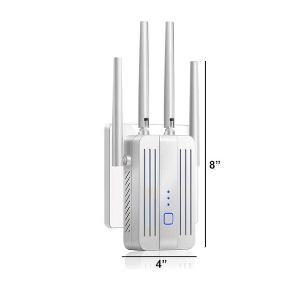 Vrbgify 1200Mbps WiFi Extender Signal Booster-Internet