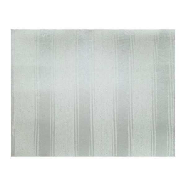 York Wallcoverings Stately Stripe Blue Pearl/White Paper Strippable Roll (Covers 60.75 sq. ft.)
