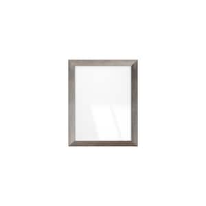Rustic-Weathered Gray Barnwood Framed Wall Mirror 32 in. W x 41 in. H