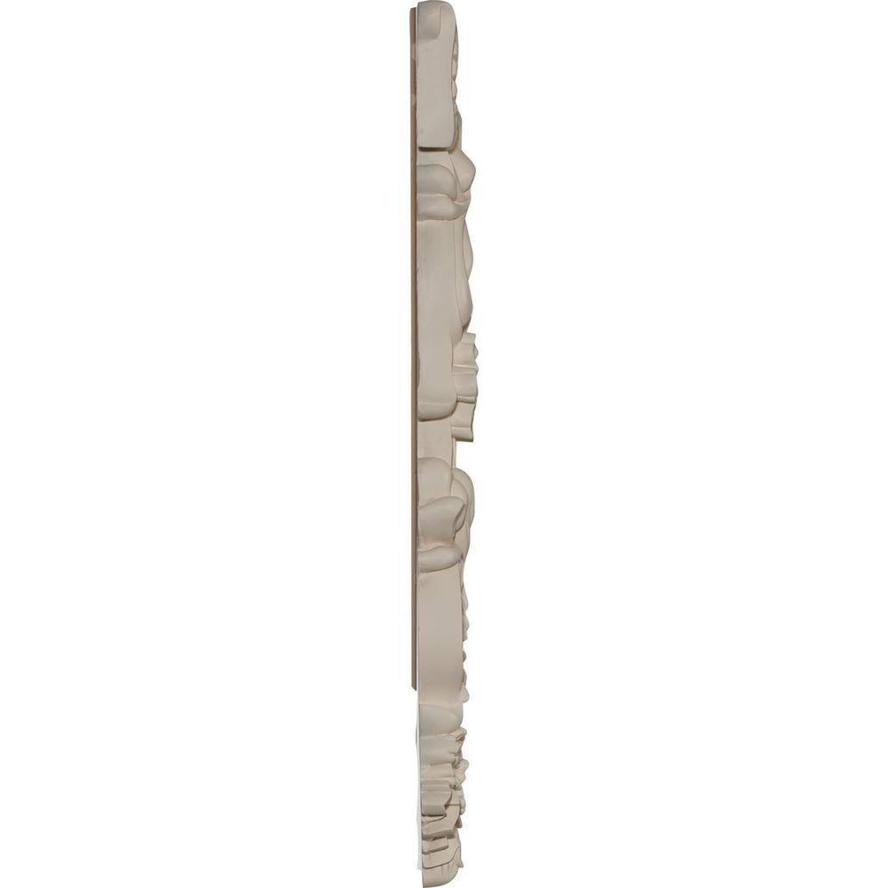 Gray Polyurethane Decorative Wreath Drop Onlay Moulding