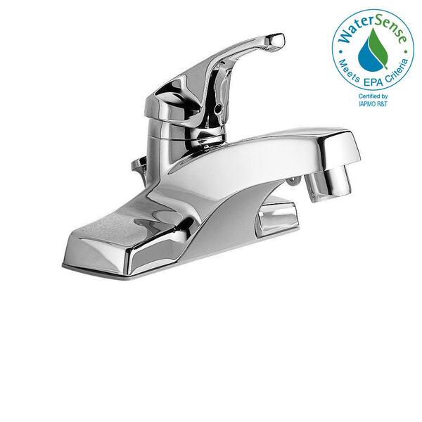 American Standard Colony 4 in. Centerset Single Handle Low-Arc Bathroom Faucet in Chrome