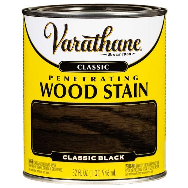 Varathane 1 Qt. Black Classic Interior Wood Stain (Case of 2)