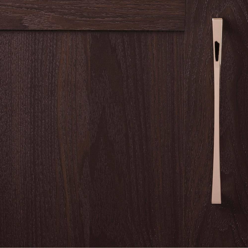 Polished Nickel 8-Inch Modern Cabinet Handle with Mounting Hardware