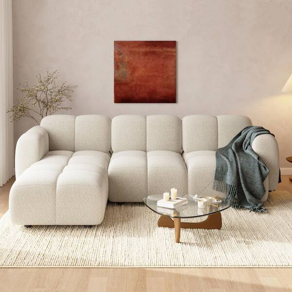 CHRISTOPHER KNIGHT HOME Ihiaka 90.94 in. Straight Arm 3-piece