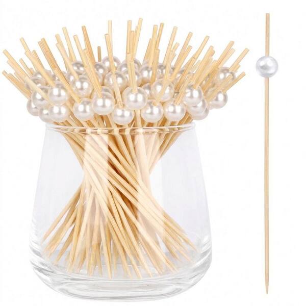 Bamboo Toothpicks & Food Picks (200 Per Case)