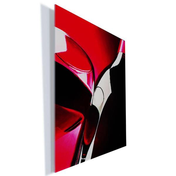 Trademark Fine Art 24 in. x 18 in. "Red Wine" by Roderick Stevens Printed Acrylic Wall Art