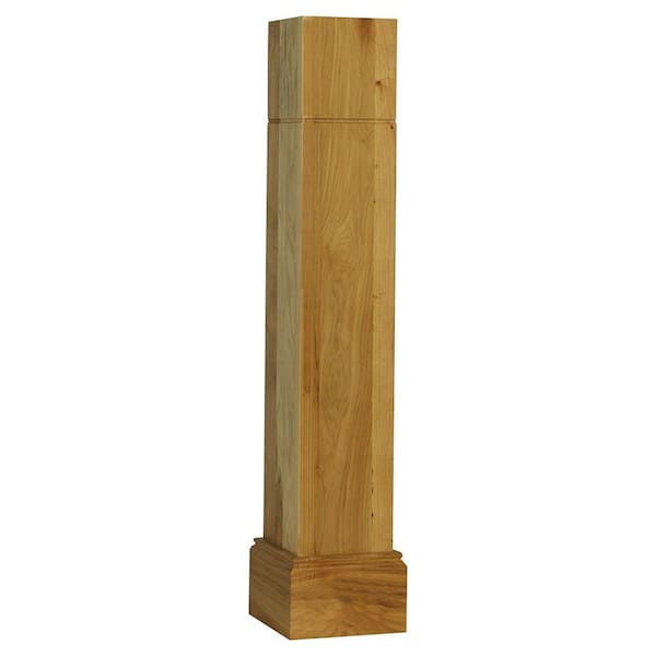 Hampton Bay Hampton 5.75 in. W x 5.75 in. D x 34.5 in. H Kitchen Cabinet End Panel in Natural Hickory