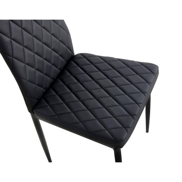 Quilted velvet outlet dining chairs