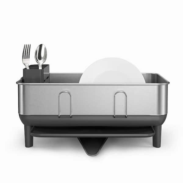 🍽️Really nice NEW @simplehuman stainless steel frame dish rack for $49.99!  If you need a dish rack, this is the one to grab! #costcodeals …