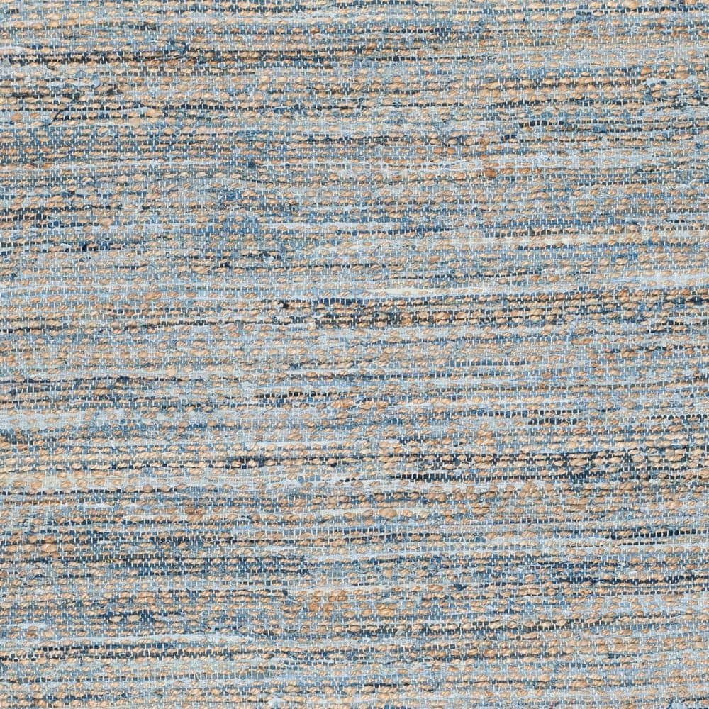 Cape Cod 8' x 10' Blue and Natural Wool Area Rug