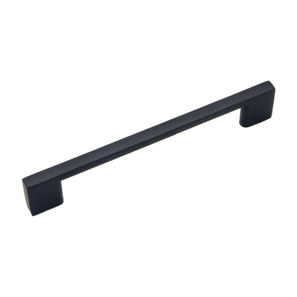 Mod Collection Pull - 5-1/16 in. Center to Center Matte Black Bar Cabinet Pull (10-Pack) price history on PriceWatchPro