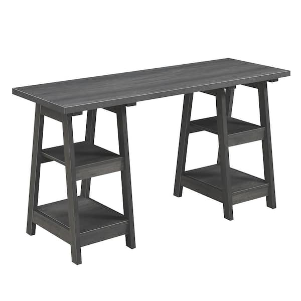 Convenience Concepts Designs2Go 54-in Black Modern/Contemporary Student Desk Convenience Concepts Designs2Go 54-in Black Modern/Contemporary Student Desk