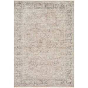 Galey Alix x Livabliss Maria Elena III Vintage Medallion Area Rug, 9'2 in. x 12' (9' x 12'), Brown