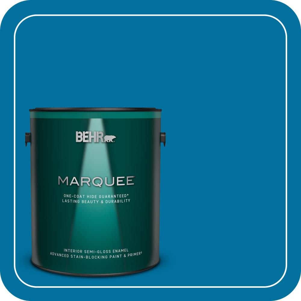 1 gal. #550B-7 Blue Ocean Semi-Gloss Enamel Interior Paint & Primer price history on PriceWatchPro