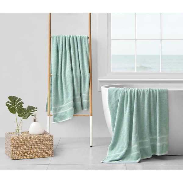 Nautica - 8pc Bath Towels Set, Highly Absorbent & Quick Dry Towel, Stylish  Bathroom Decor & Dorm Room Essentials (Oasis Beige, 8 Piece)