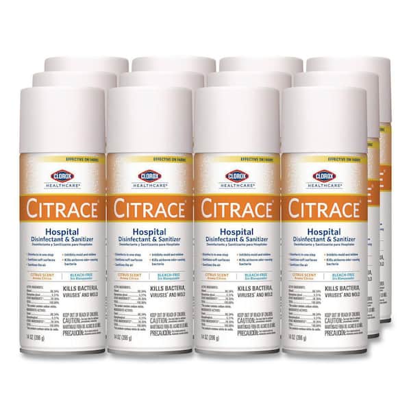 14 oz. Citrus Citrace Hospital Disinfecting All-Purpose Cleaner and Deodorizer (12 Carton)