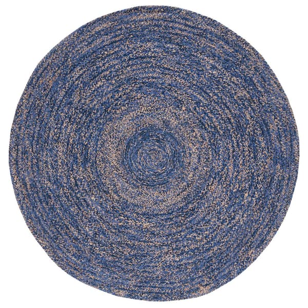 SAFAVIEH Natural Fiber Beige/Black 4 ft. x 6 ft. Abstract Striped Area Rug